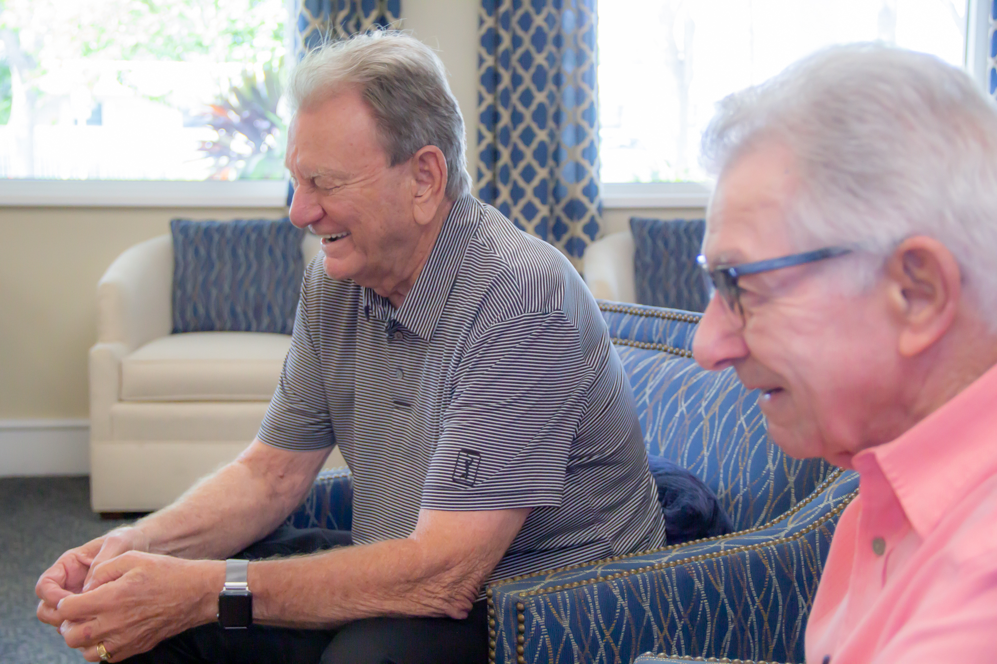 smiling Buena Vida Estates residents