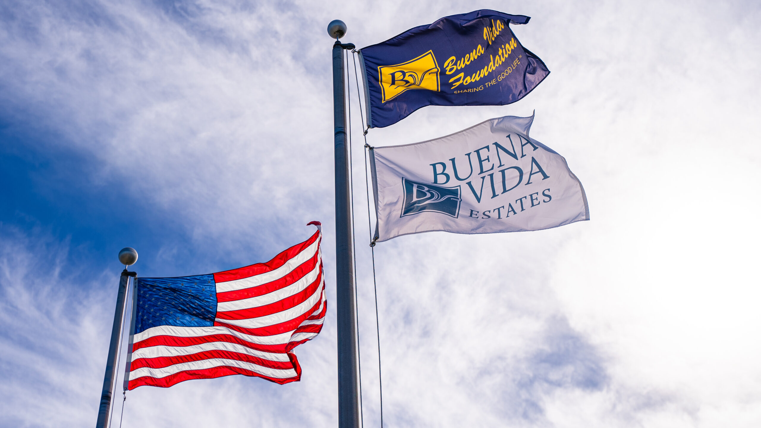 flags at buena vida estates